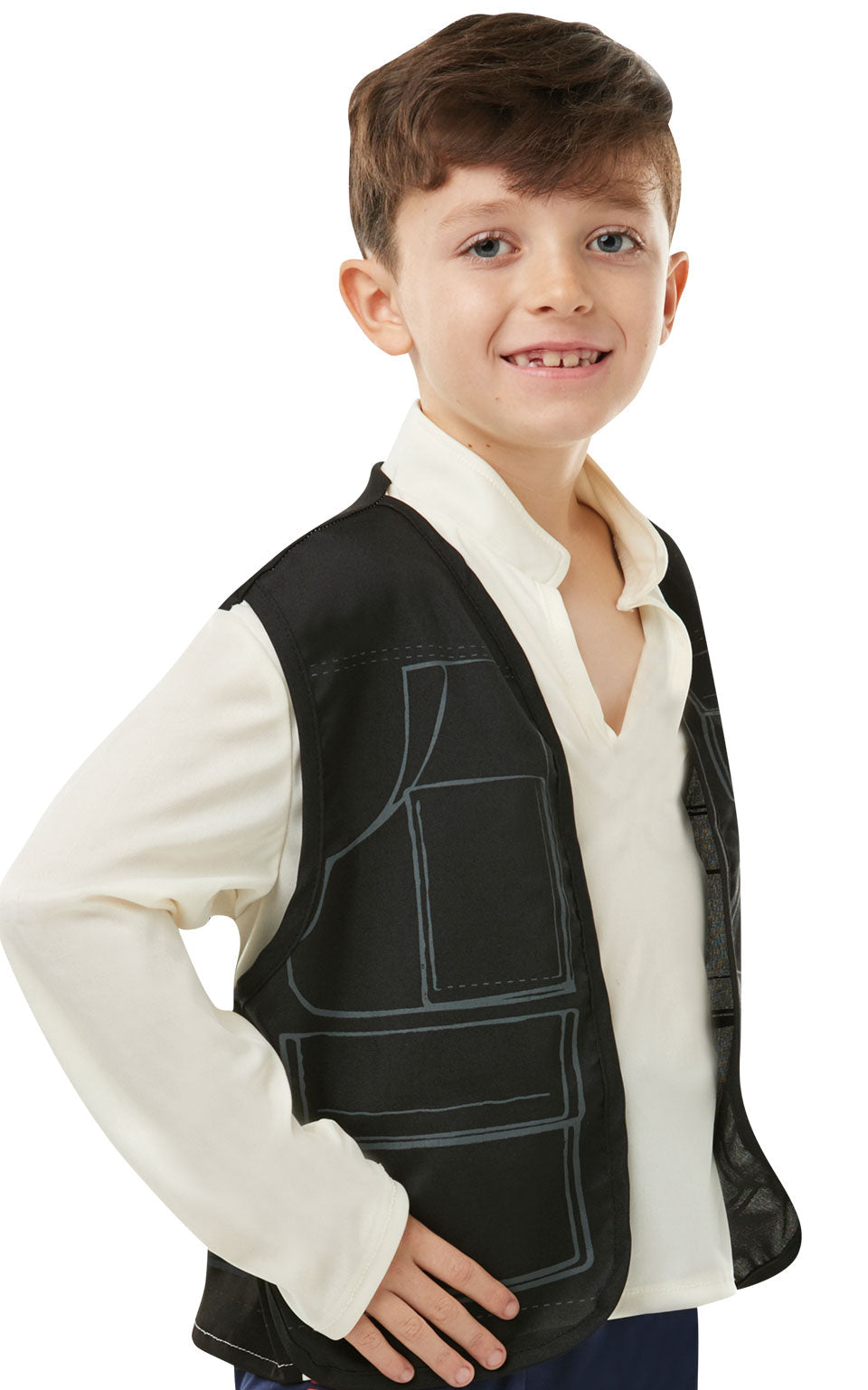 Han Solo Deluxe Costume Kids Star Wars Smuggler 2