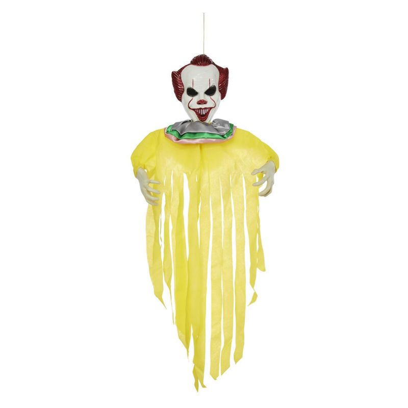 Hanging Creepy Clown Prop Approx 130cm 1