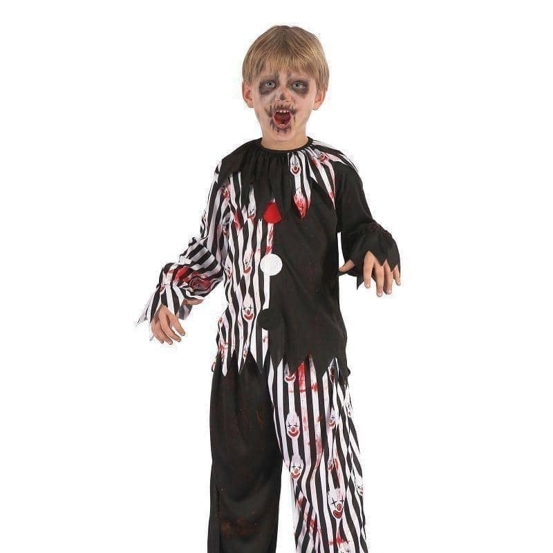 Harlequin Clown Bloody Boys Costume 1