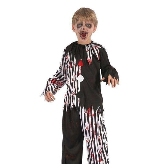 Harlequin Clown Bloody Boys Costume 1