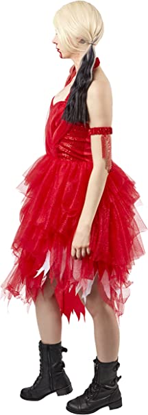 Harley Quinn Red Dress Costume Suicide Squad 2 4