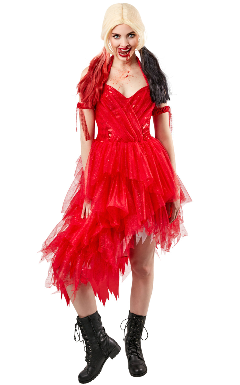 Harley Quinn Red Dress Costume Suicide Squad 2 1