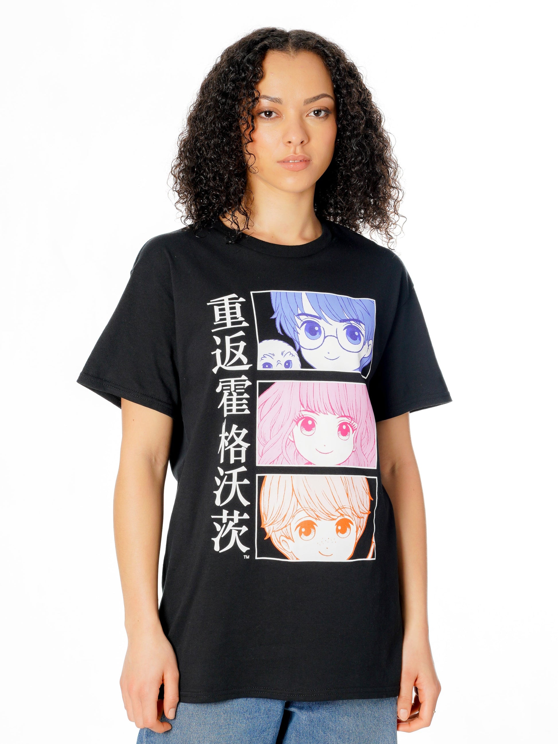 Harry Potter Anime Hogwarts T Shirt 4