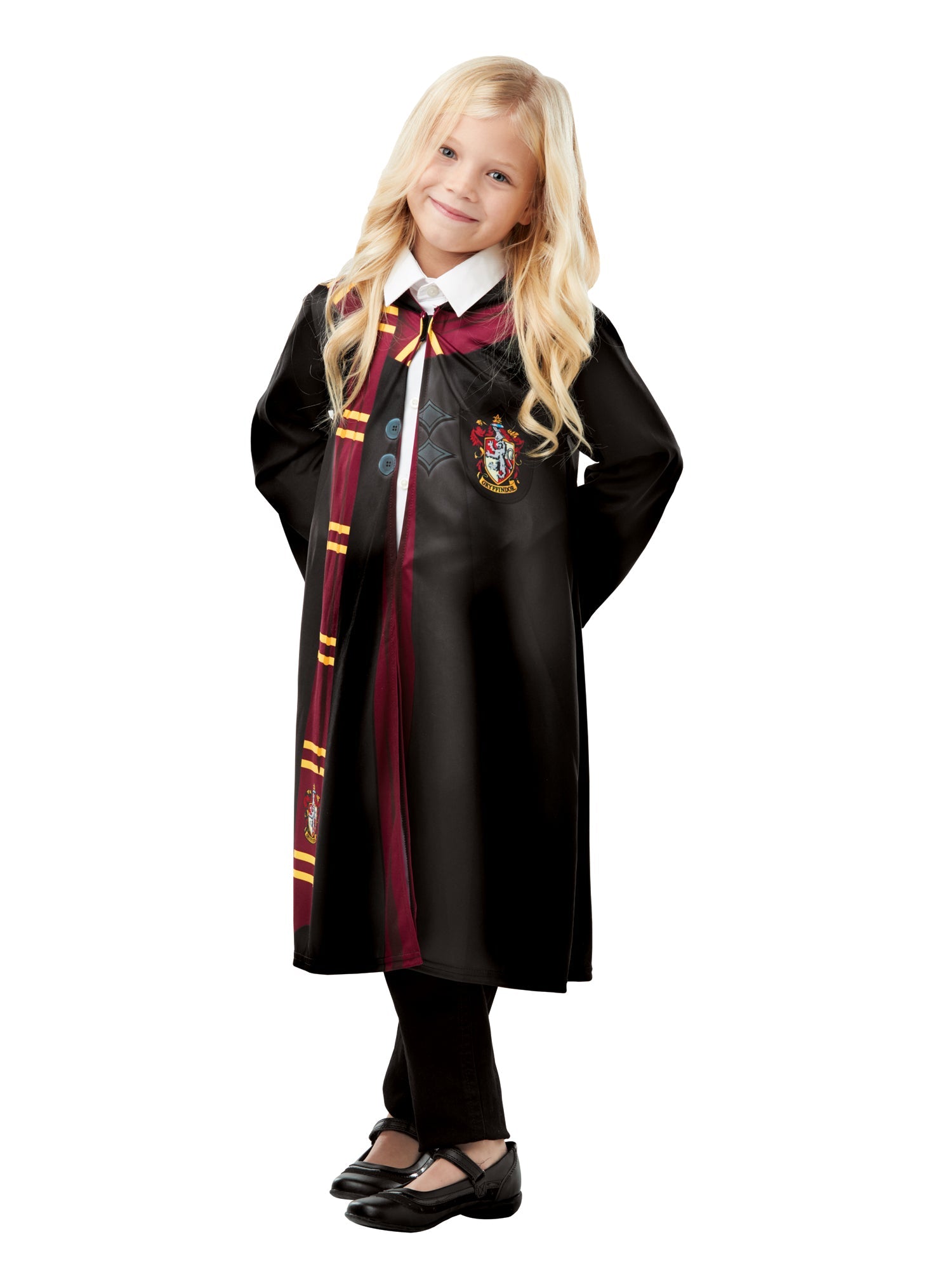 Harry Potter Gryffindor Printed Robe Kids Costume 2