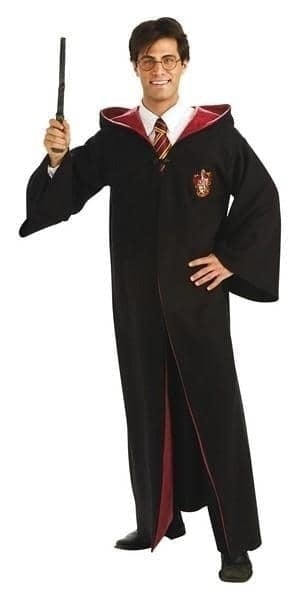 Harry Potter Mens Deluxe Hogwarts Gryffindor Wizard Robe 2