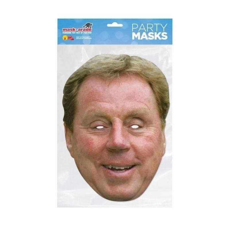 Harry Redknapp Celebrity Face Mask 1