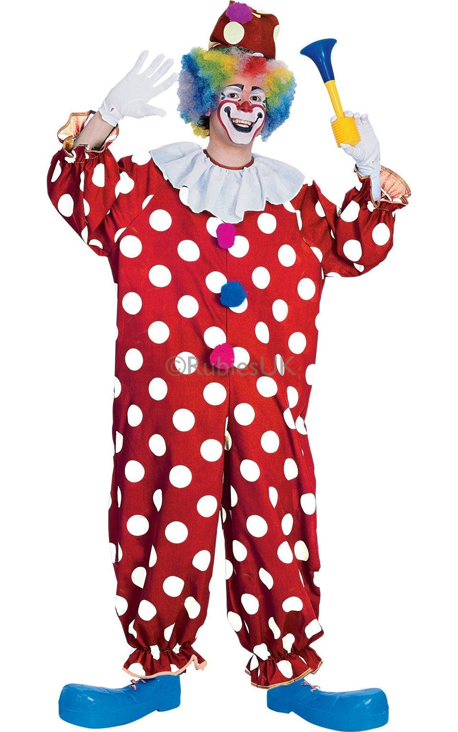 Haunted House Dotted Clown Costume_1