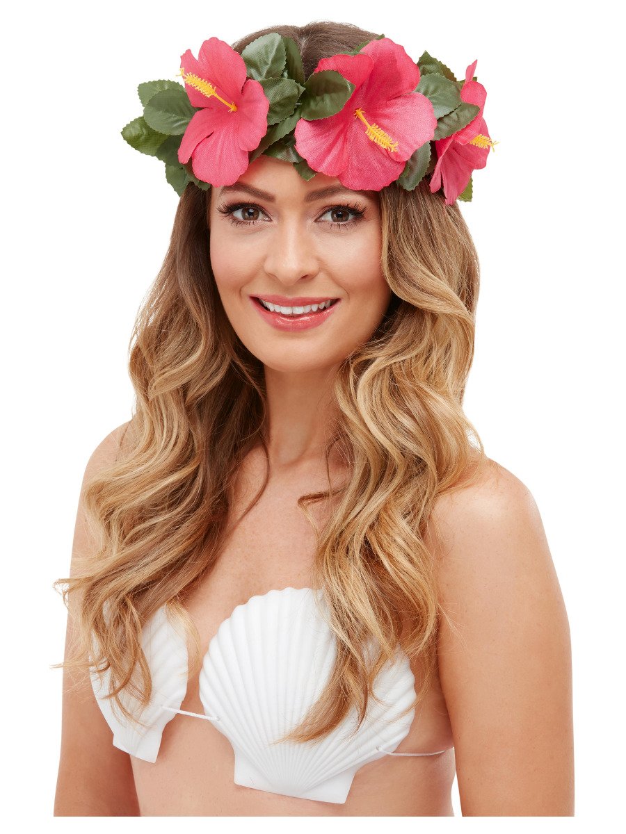 Hawaiian Luau Tiki Kit Green and Pink 2
