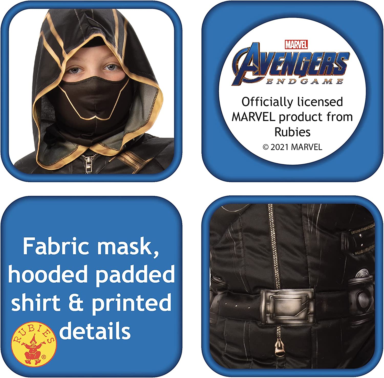 Hawkeye Ronan Costume Deluxe Boys Avengers 3