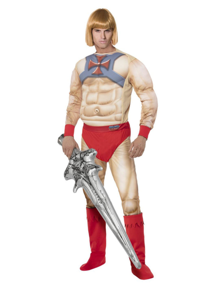 He Man Costume Licensed Adult EVA Chest Jumpsuit_3