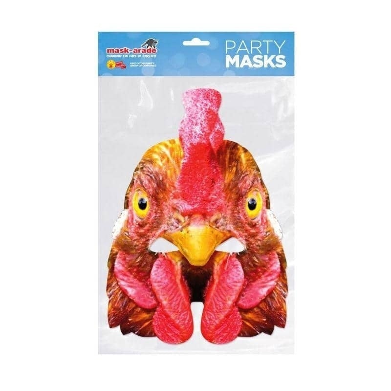 Hen Chick Animal Mask Adult Farmyard Friends_1 HEN0001