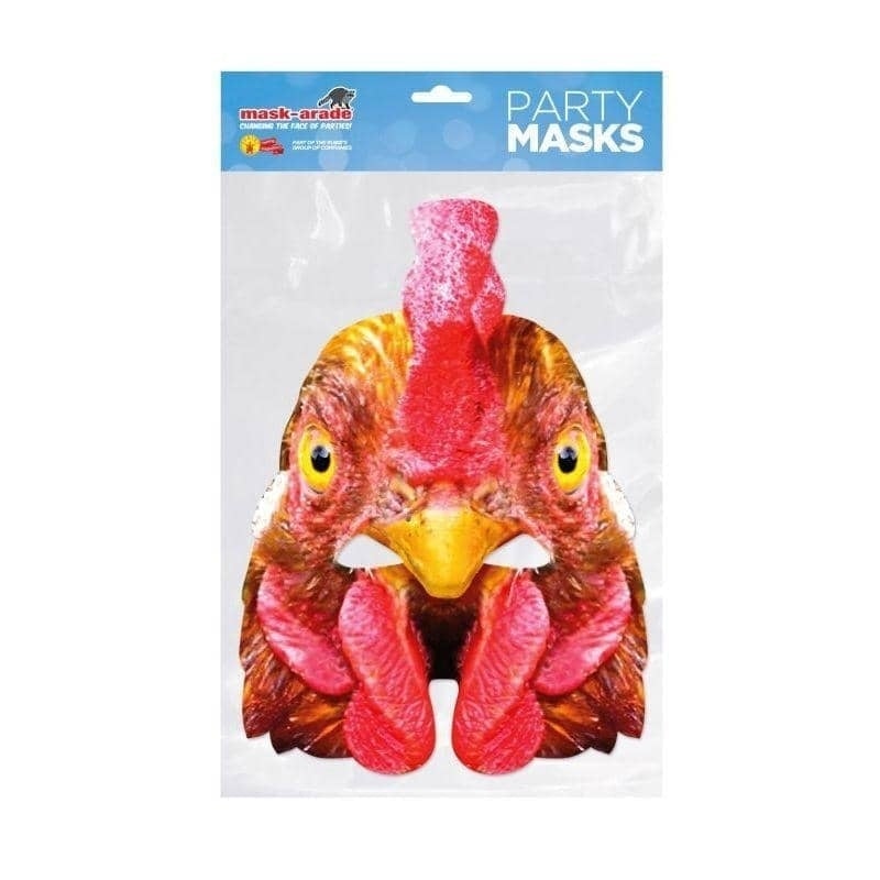 Hen Chick Animal Mask Adult Farmyard Friends 1