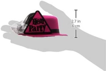 Hen Party Adult Pink 6cm High Hat 3