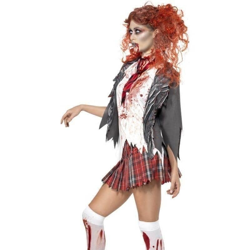 High School Horror Zombie Schoolgirl Adult Costume_2