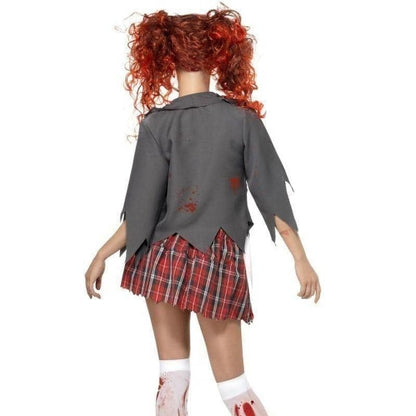 High School Horror Zombie Schoolgirl Adult Costume 3