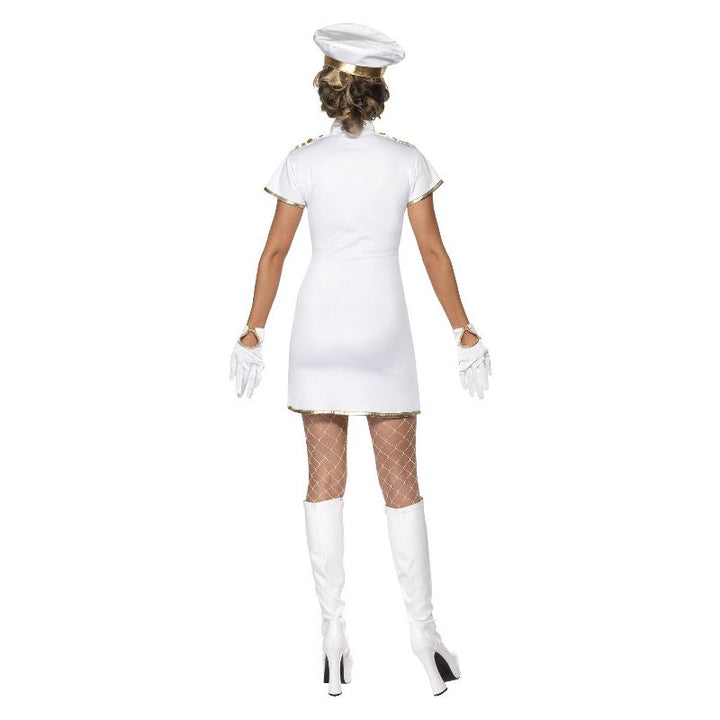 High Seas Captain Costume White Adult 2
