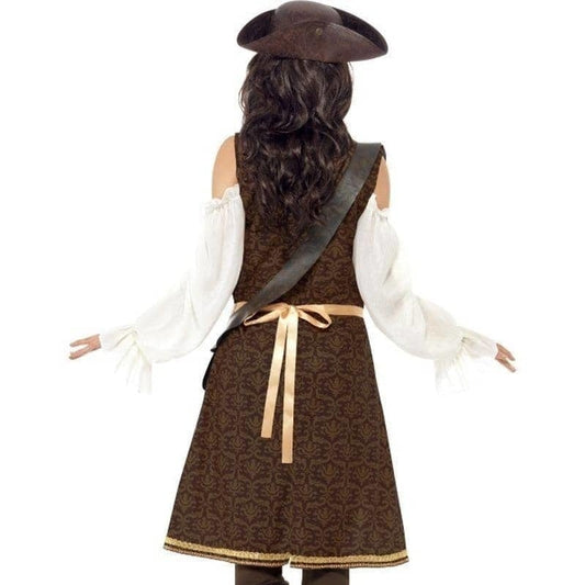High Seas Pirate Wench Costume Adult Elizabeth Swan 2
