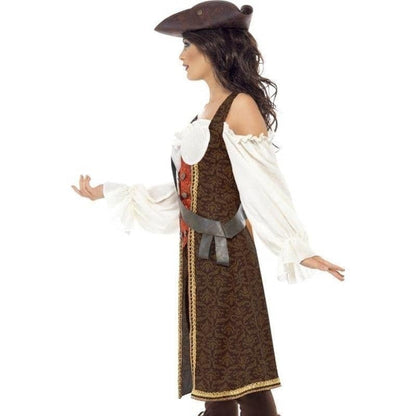 High Seas Pirate Wench Costume Adult Elizabeth Swan 3