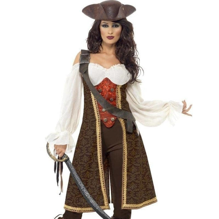 High Seas Pirate Wench Costume Adult Elizabeth Swan_1
