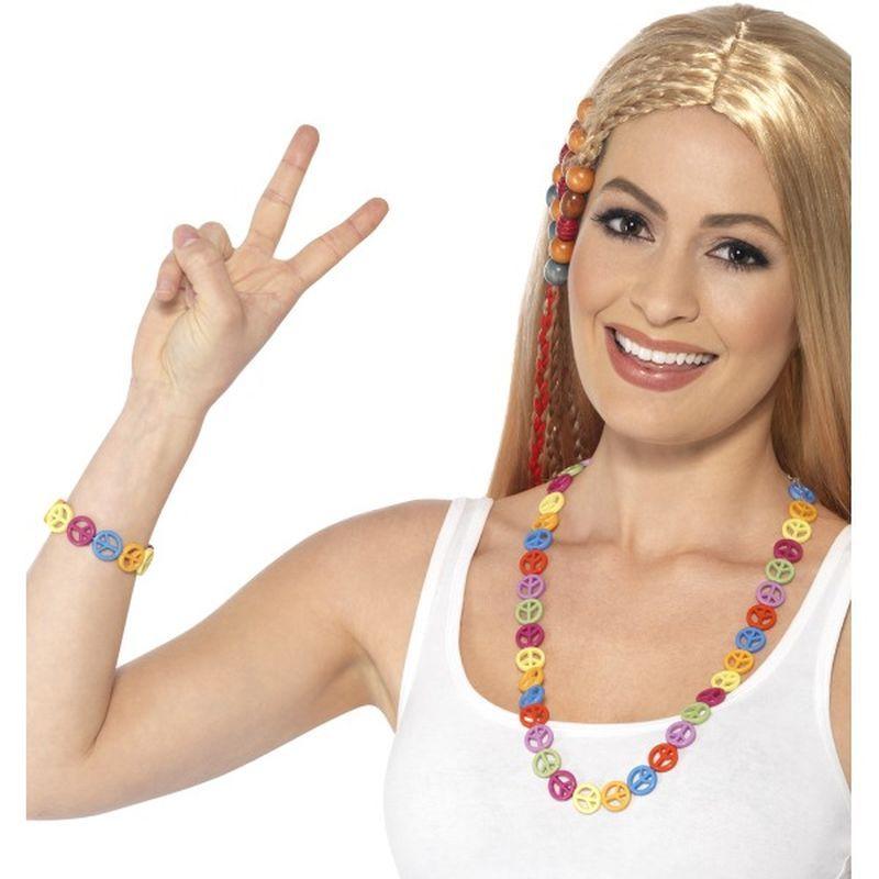 Hippie Peace Sign Set Adult Multi 1