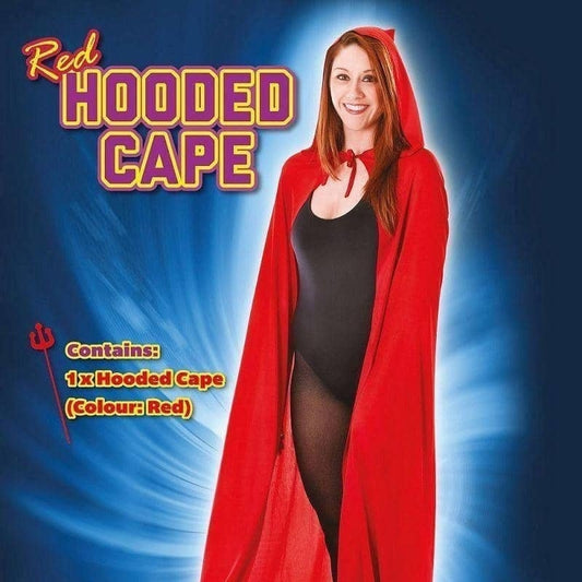 Hooded Cape Mens Costume 2