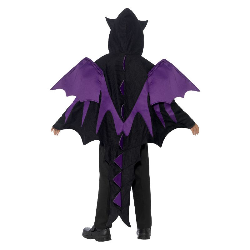 Hooded Creature Cape Black Child 2