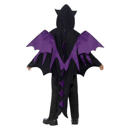 Hooded Creature Cape Black Child 2