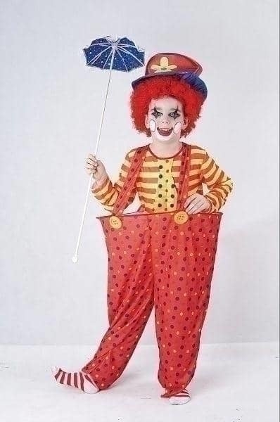 Hoop Clown Childrens Costume 1