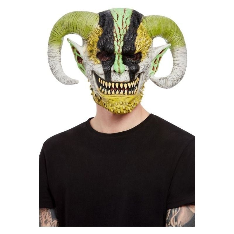 Horned Demon Overhead Mask Latex 1