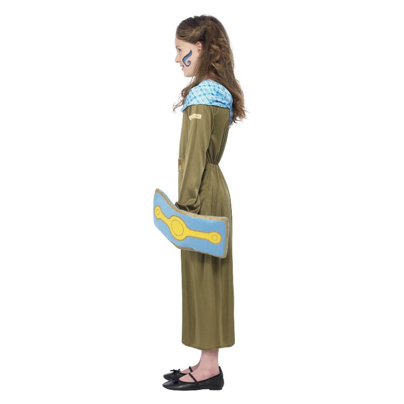 Horrible Histories Boudica Costume Green Child 3