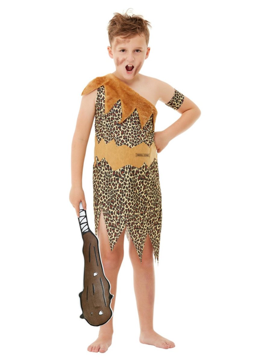 Horrible Histories Cave Costume Child Leopard 2