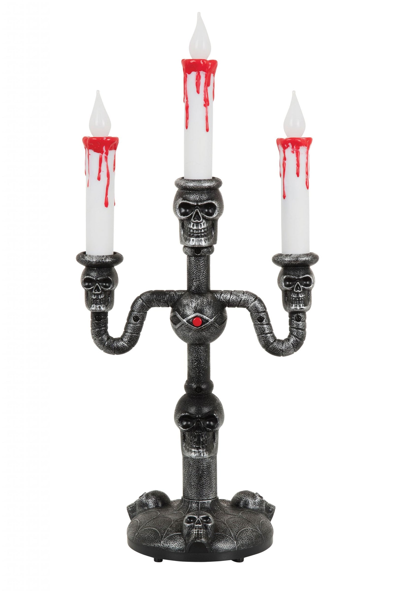 Horror Candelabra Baterry Operated Halloween Items Unisex 1