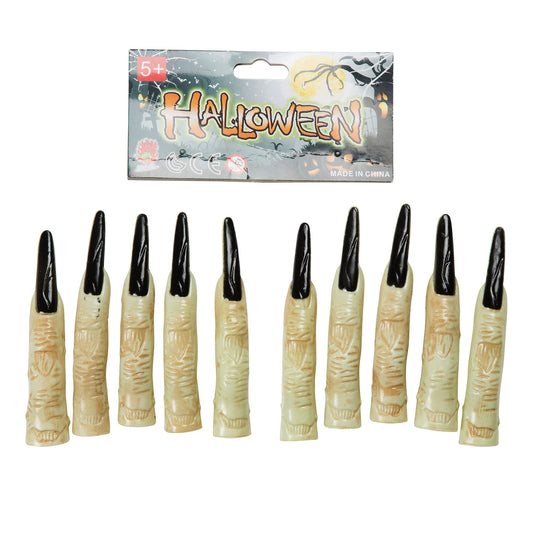 Horror Fingers 10 In Pkt Miscellaneous Disguises Female 1