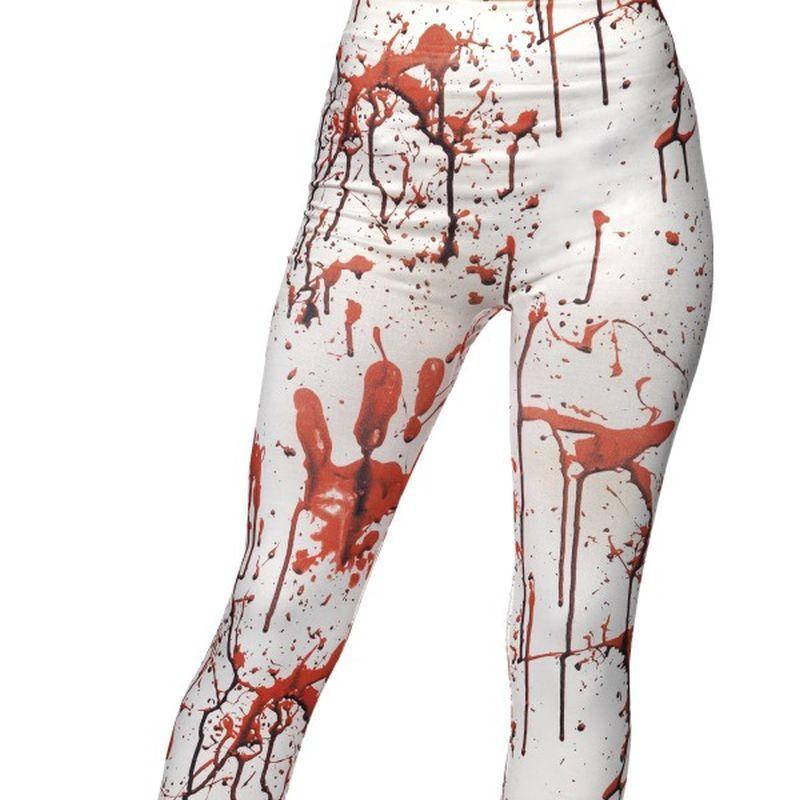 Horror Leggings Adult White_1