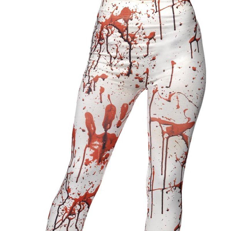 Horror Leggings Adult White 1