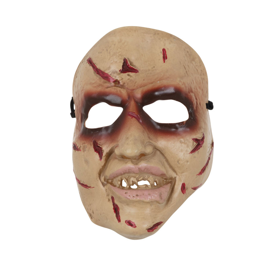 Horror Smiling Face Mask PVC Halloween_1