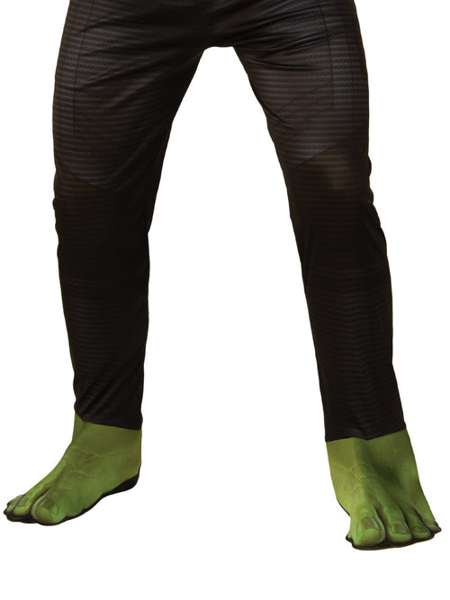 Hulk Costume Mens Muscle Padded and Mask 3