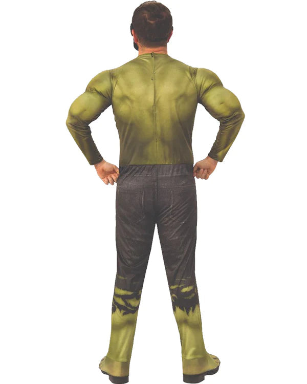 Hulk Costume Mens Muscle Padded Suit with Mask 2