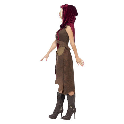 Huntress Costume Brown Adult 3