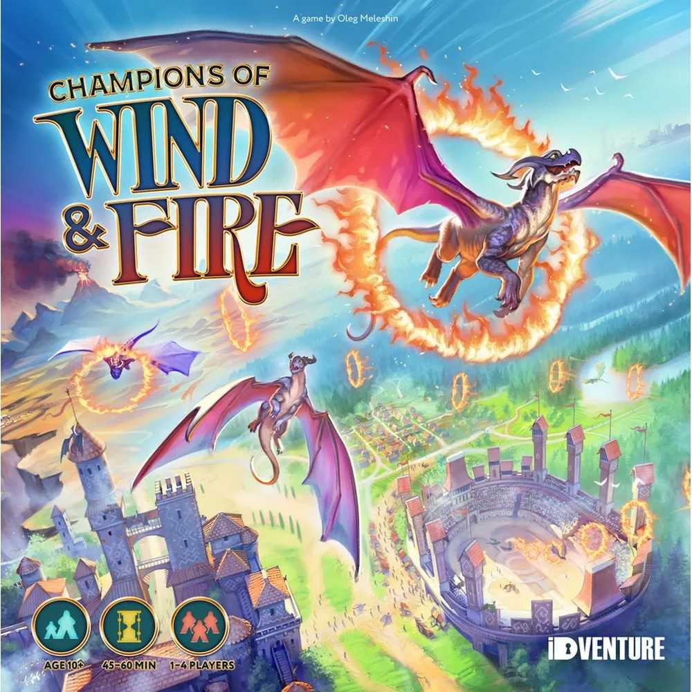 Champions of Wind and Fire Board Game by idVenture 1