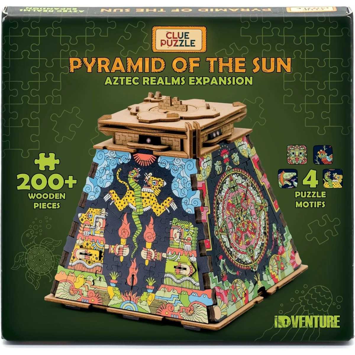 Aztec Realms Pyramid of the Sun Expansion Puzzleset Board Game by idVenture 1