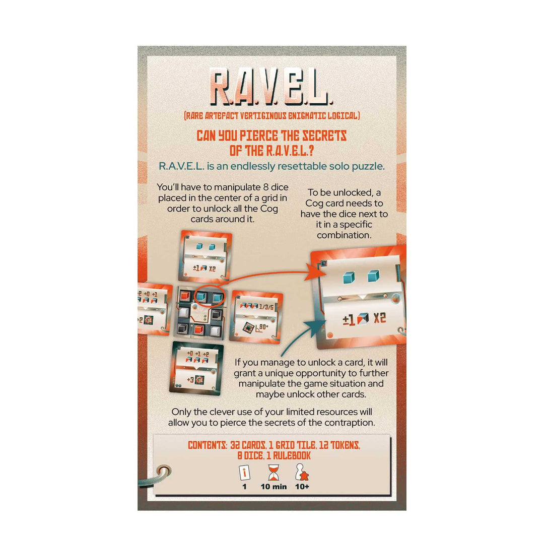 R A V E L Board Game by inPatience 3