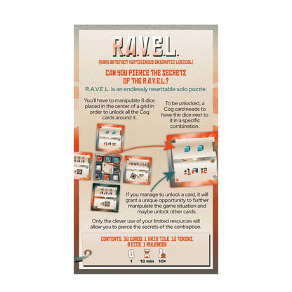 R A V E L Board Game by inPatience 3