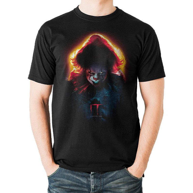 IT Chapter Two Sinister Clown Black Unisex T-Shirt Adult_1