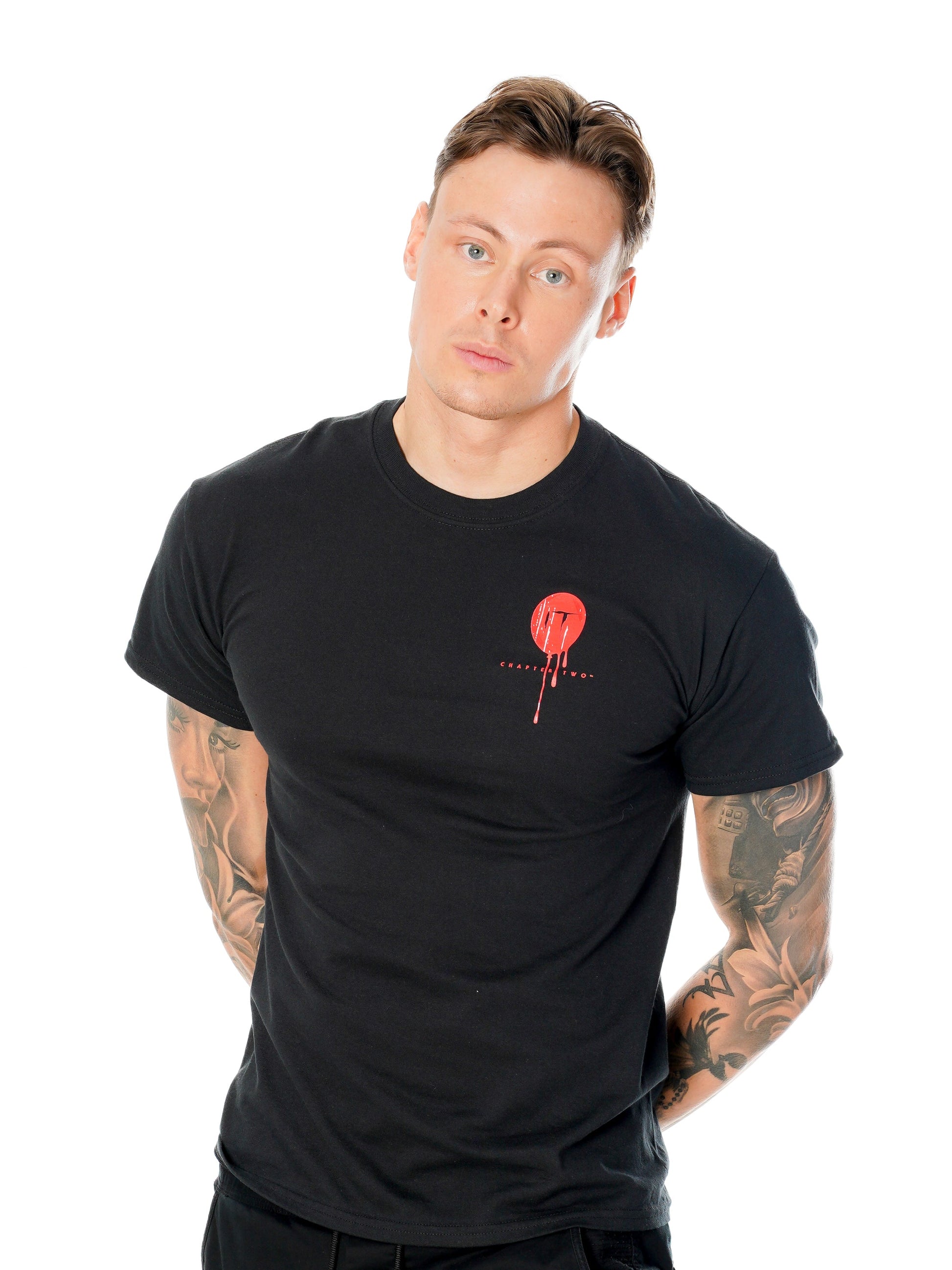 IT Comes Home Graffti Reverse T Shirt 3