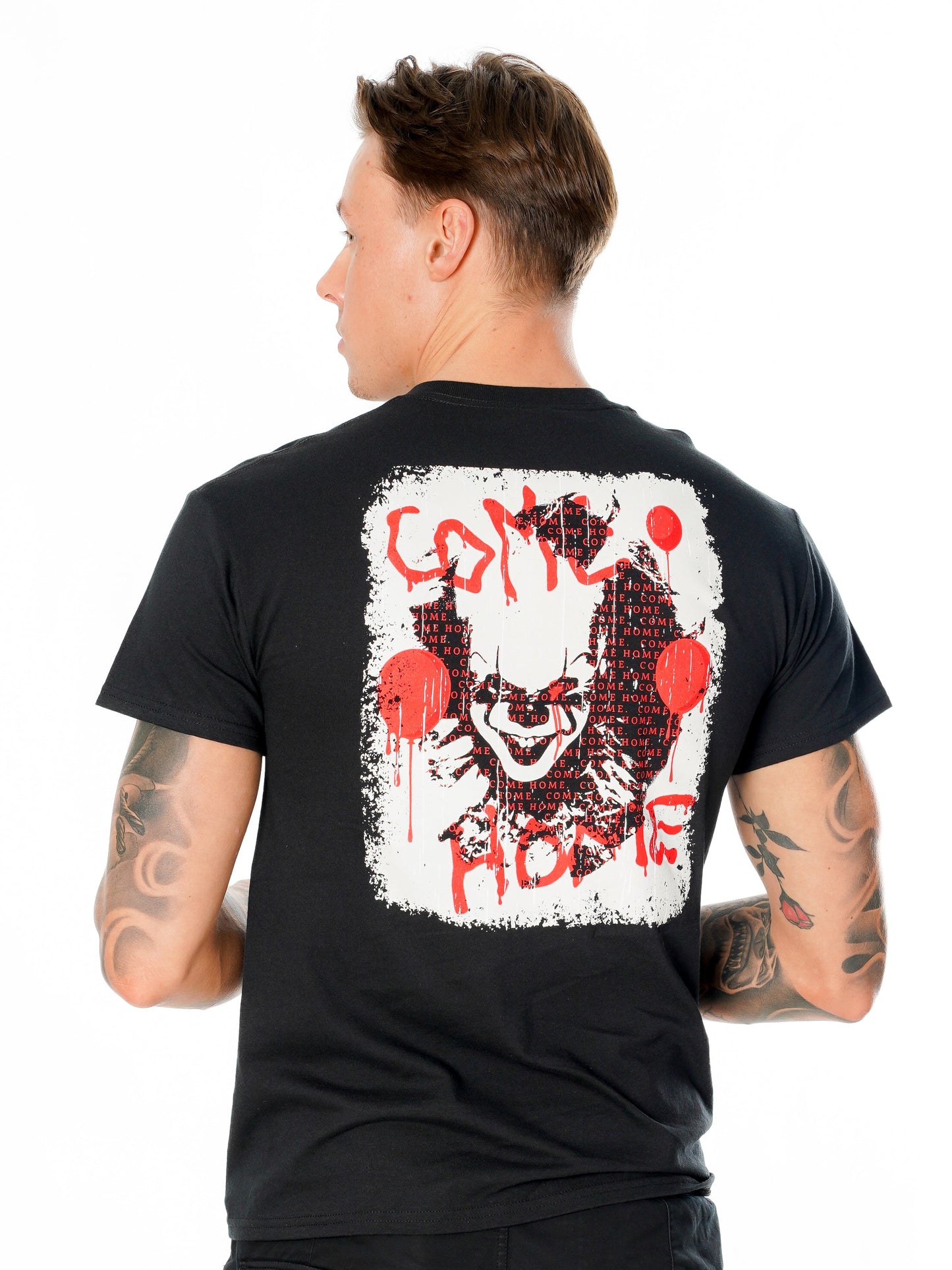 IT Comes Home Graffti Reverse T Shirt 4
