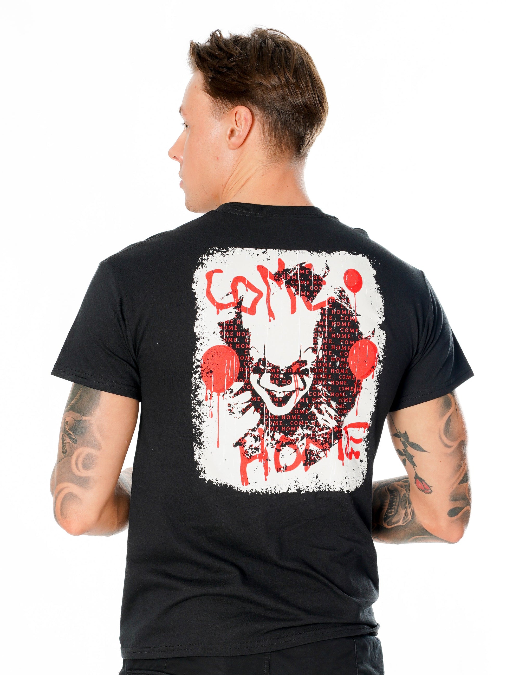 IT Comes Home Graffti Reverse T Shirt 4