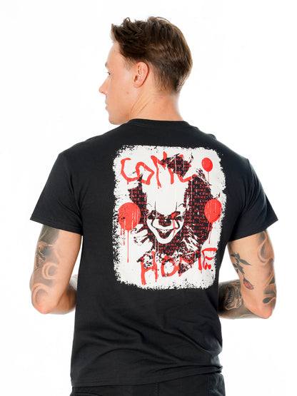 IT Comes Home Graffti Reverse T Shirt 4