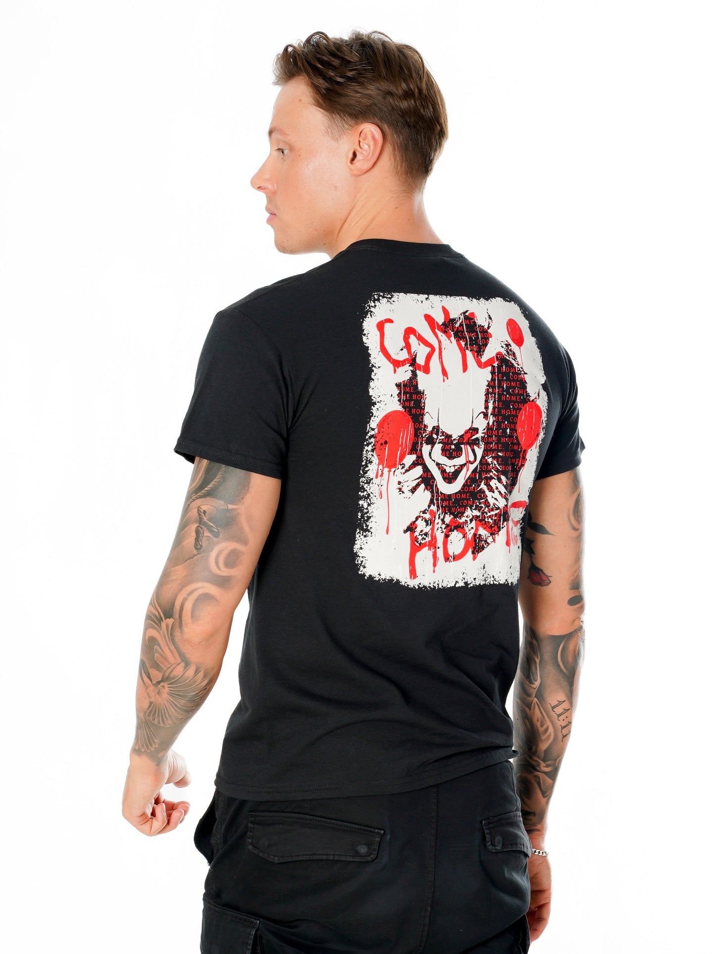 IT Comes Home Graffti Reverse T Shirt 5