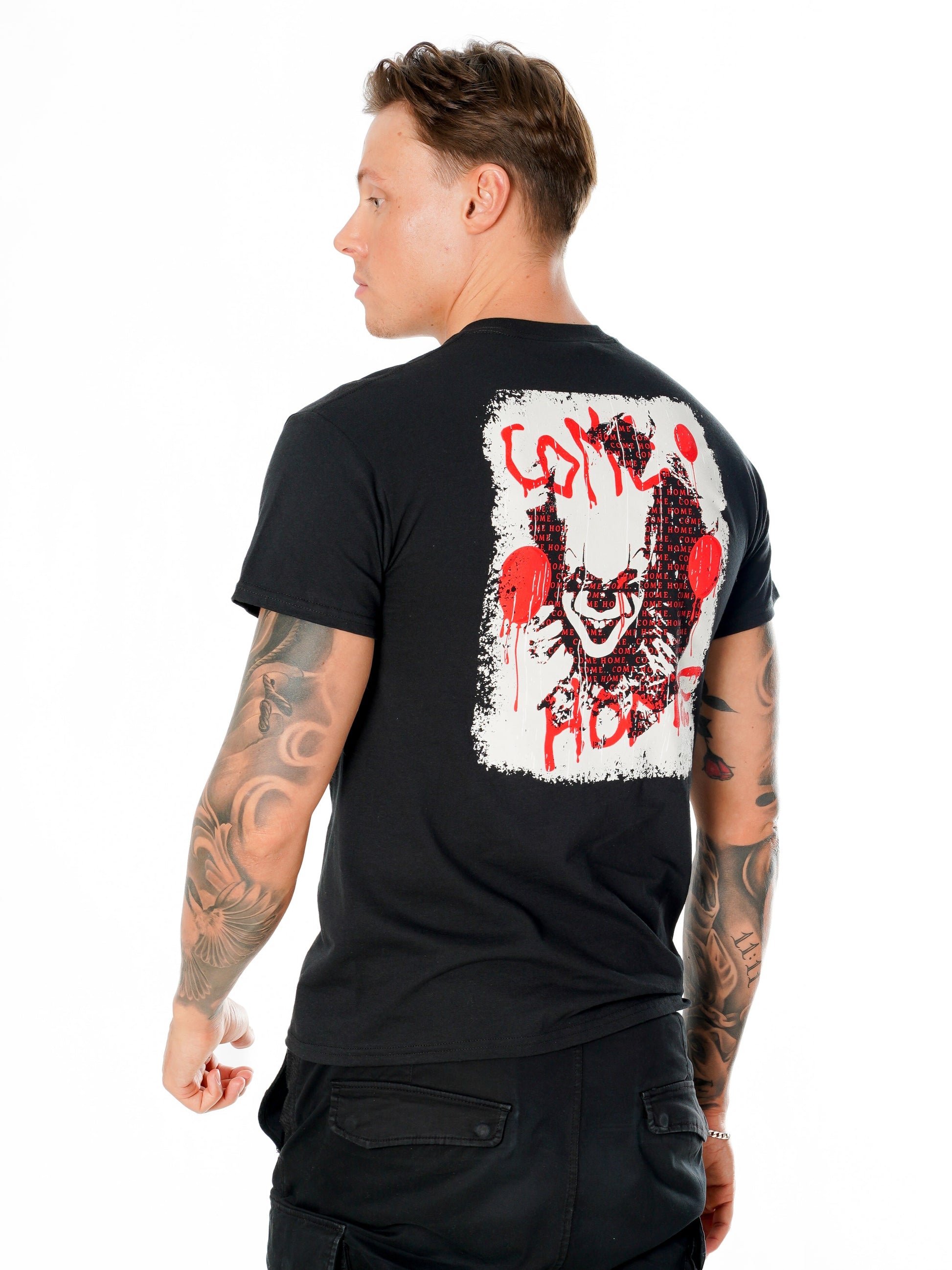 IT Comes Home Graffti Reverse T Shirt 5